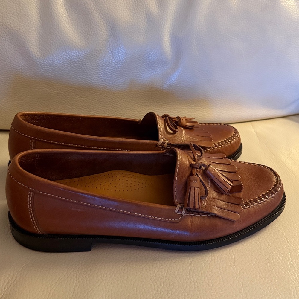 Cole Haan Brown Leather Loafers - Picture 4 of 6